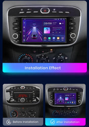 Fiat, Abarth Linea, Punto 2009-2016 7" Android Multimedia head unit — kép 2