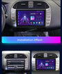 Fiat Bravo 2007-2012 9" Android multimedia car radio touchscreen head unit — kép 2