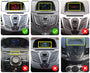 Ford Fiesta MK7 2009-2017 9" Android multimedia car radio touchscreen head unit — kép 5