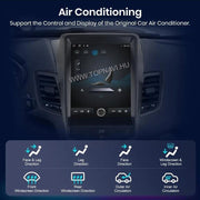 Ford Fiesta MK7 "Tesla Style" 2009-2017 9.7" Android Multimedia Head Unit — kép 3