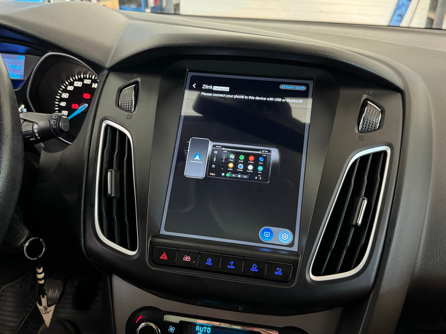 Ford Focus 3 "Tesla Style" 2012 - 2017 9.7" Android Multimédia fejegység - TopNAVI