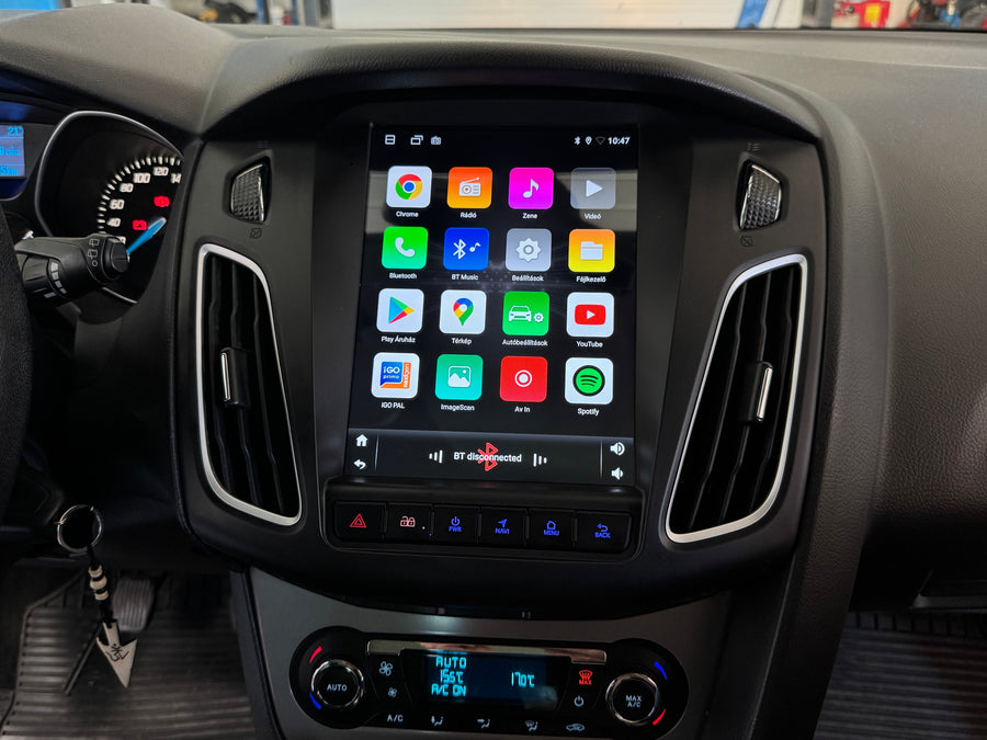 Ford Focus 3 "Tesla Style" 2012 - 2017 9.7" Android Multimédia fejegység - TopNAVI
