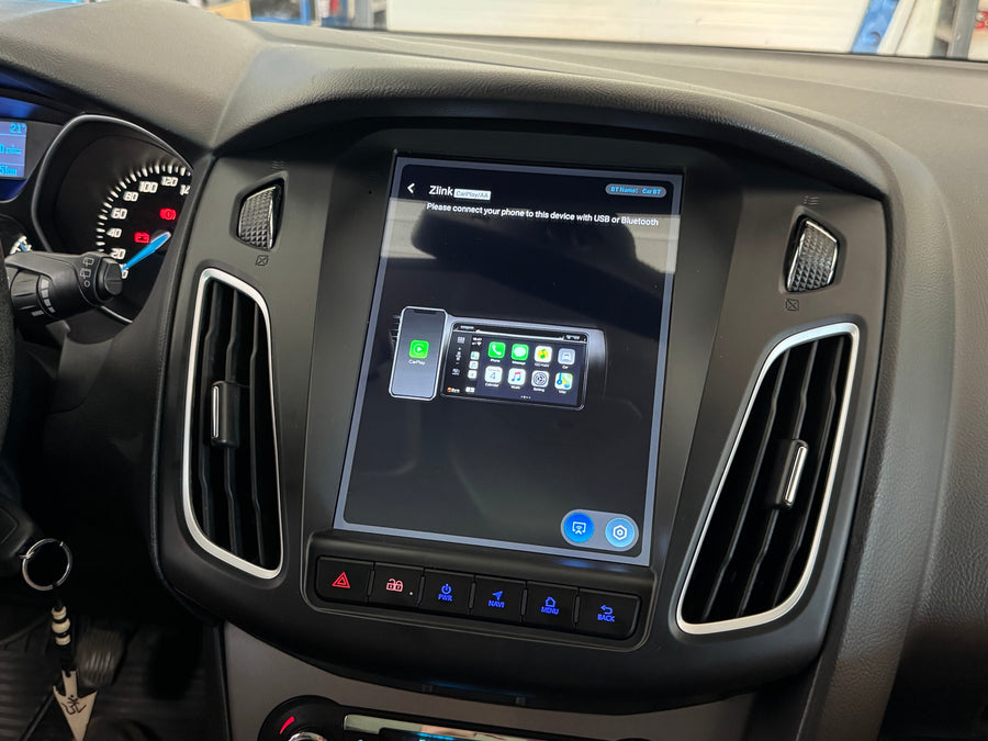 Ford Focus 3 "Tesla Style" 2012 - 2017 9.7" Android Multimédia fejegység - TopNAVI