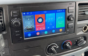 Ford Focus, Fiesta, Mondeo, C-Max, S-Max, Fusion, Transit, Kuga, Galaxy 7" Black Android Multimedia Head Unit — kép 4