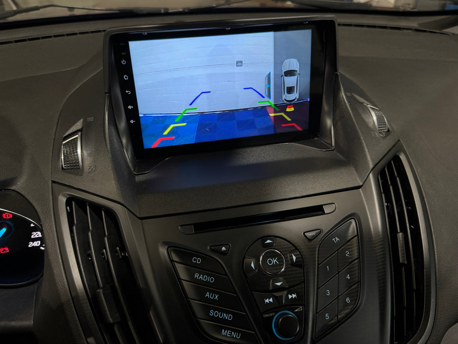 Ford Kuga 2. 2012 - 2019, C - Max 2. 2010 - 2019 9" Android Multimédia fejegység autórádió, hifi, rádió és fejegység nagy kijelzővel, CarPlay, Android autó, Wifi és Bluetooth támogatással,