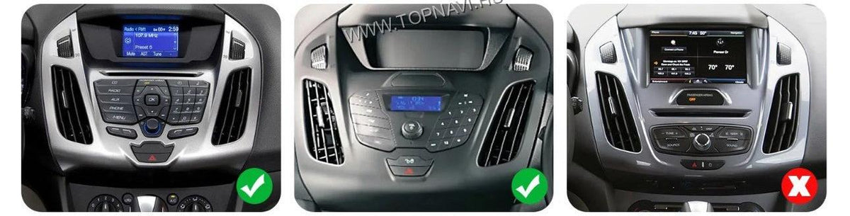 Ford Transit Connect 2. 2013 - 2022 9" Android Multimédia fejegység - TopNAVI