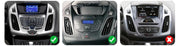 Ford Transit Connect 2 2013-2022 9" Android multimedia car radio touchscreen head unit — kép 3