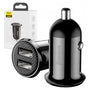 Baseus 2×USB autós töltő 4,8 A – 12–24 V, teherautóhoz is — kép 1