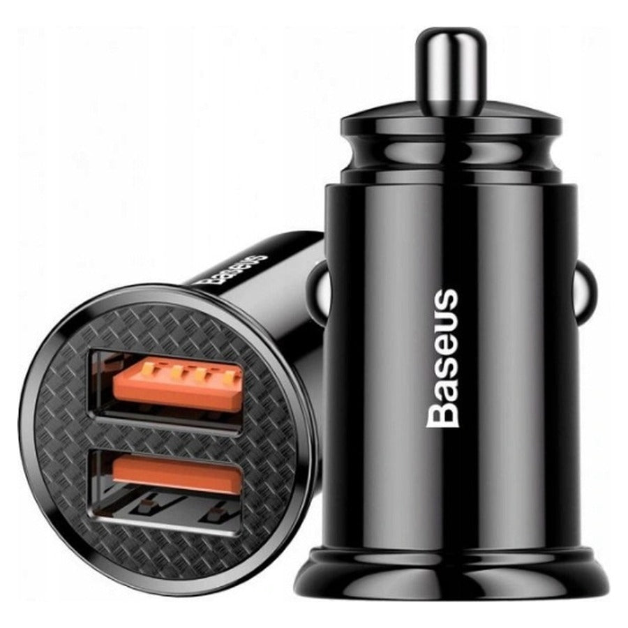 Baseus 2×USB autós töltő 30 W Quick Charge 3.0 gyorstöltéssel