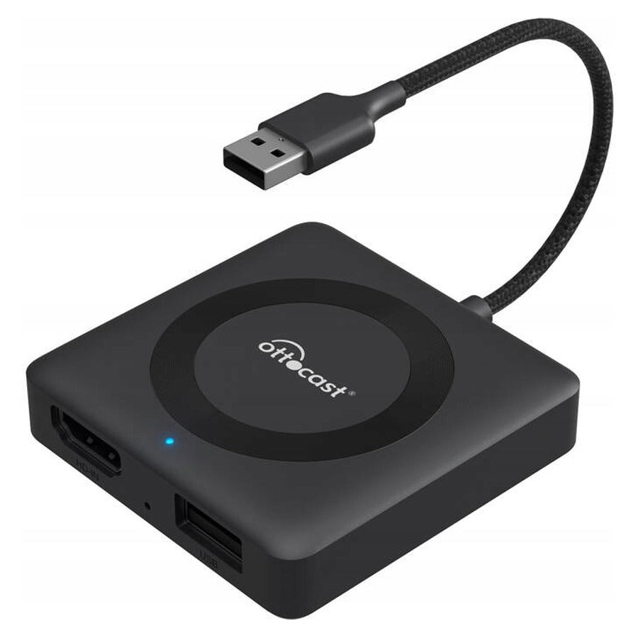 Ottocast CA361-C4 vezeték nélküli CarPlay adapter USB csatlakozóval