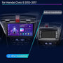 Honda Civic 9th gen 2012-2017 9" Android multimedia car radio touchscreen head unit — kép 2