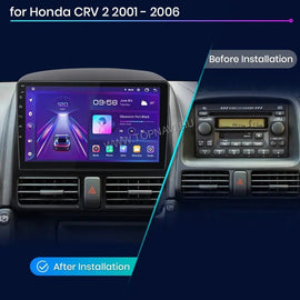 Honda CR - V 2. 2001 - 2006 9" Android Multimédia fejegység - TopNAVI