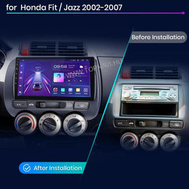 HONDA JAZZ 2. 2001 - 2008 9" Android Multimédia fejegység - TopNAVI