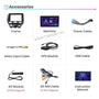 Honda Jazz 2 2001-2008 9" Android multimedia car radio touchscreen head unit — kép 3