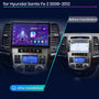 Hyundai Santa Fe 2006-2012 9" Android multimedia car radio touchscreen head unit — kép 2