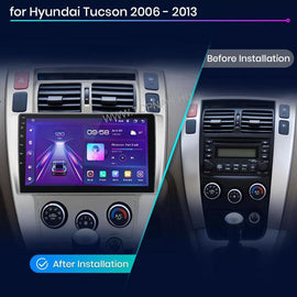 Hyundai Tucson 2005 - 2009 10.1" Android Multimédia fejegység - TopNAVI