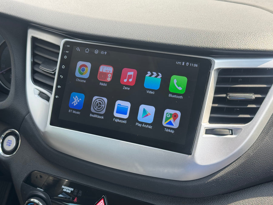 Hyundai Tucson 3 2015 - 2019 9" Android Multimédia fejegység - TopNAVI