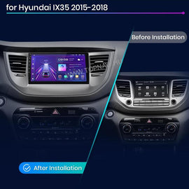 Hyundai Tucson 3 2015 - 2019 9" Android Multimédia fejegység - TopNAVI