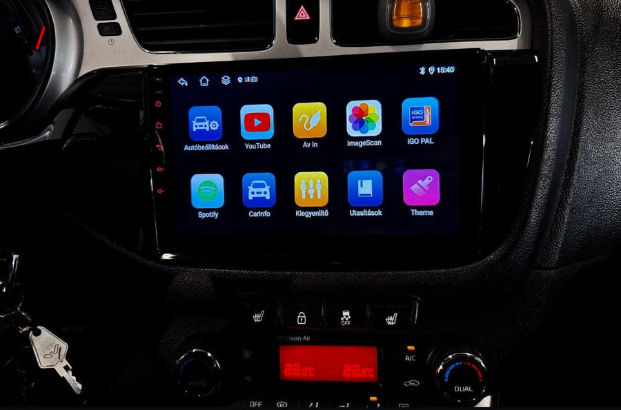 Kia Cee'd 2012 - 2018 9" Android Multimédia fejegység - TopNAVI