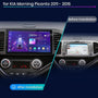 Kia Picanto 2011-2017 9" Android multimedia car radio touchscreen head unit — kép 2
