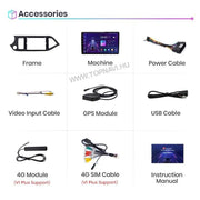 Kia Picanto 2011- 2017 9" Android Multimedia Head Unit — kép 4