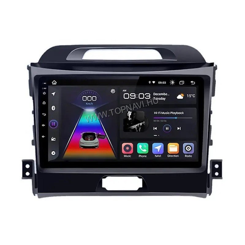 Kia Sportage 3 2010- 2015 9" Android Multimedia Head Unit — Márkaspecifikus multimédia