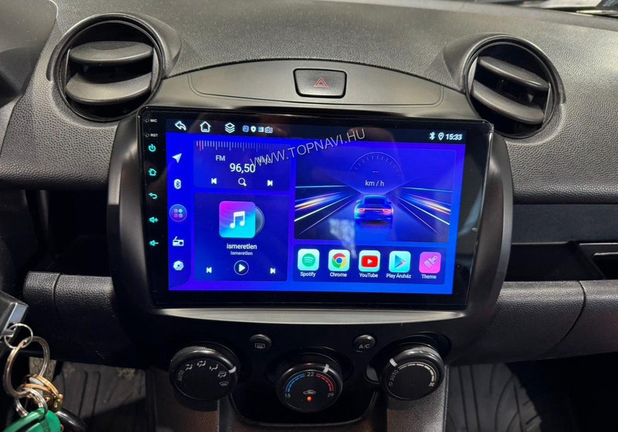Mazda 2 2007 - 2014 9" Android Multimédia fejegység - TopNAVI