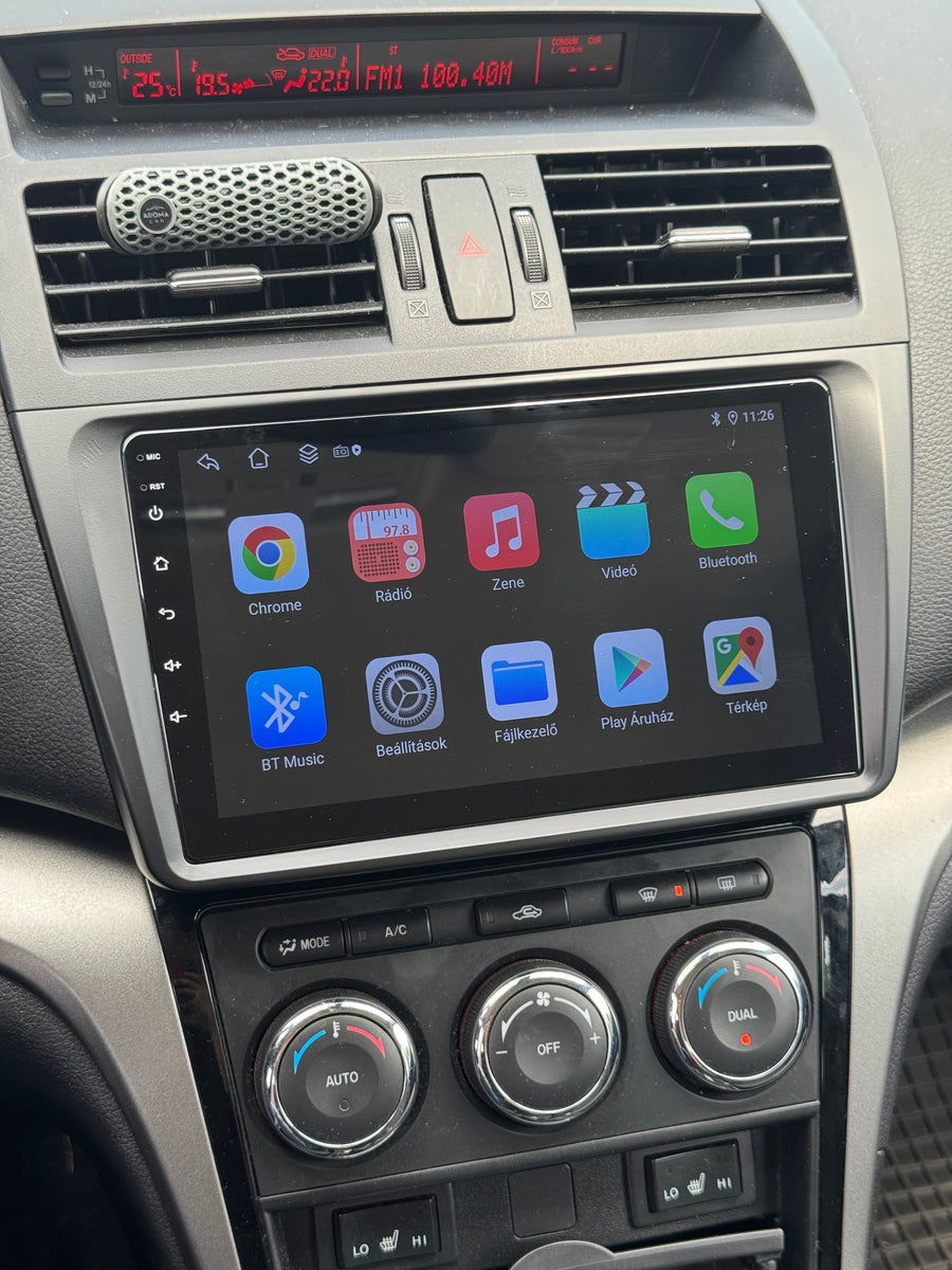 Mazda 6 GH 2007 - 2013 9" Android Multimédia fejegység - TopNAVI
