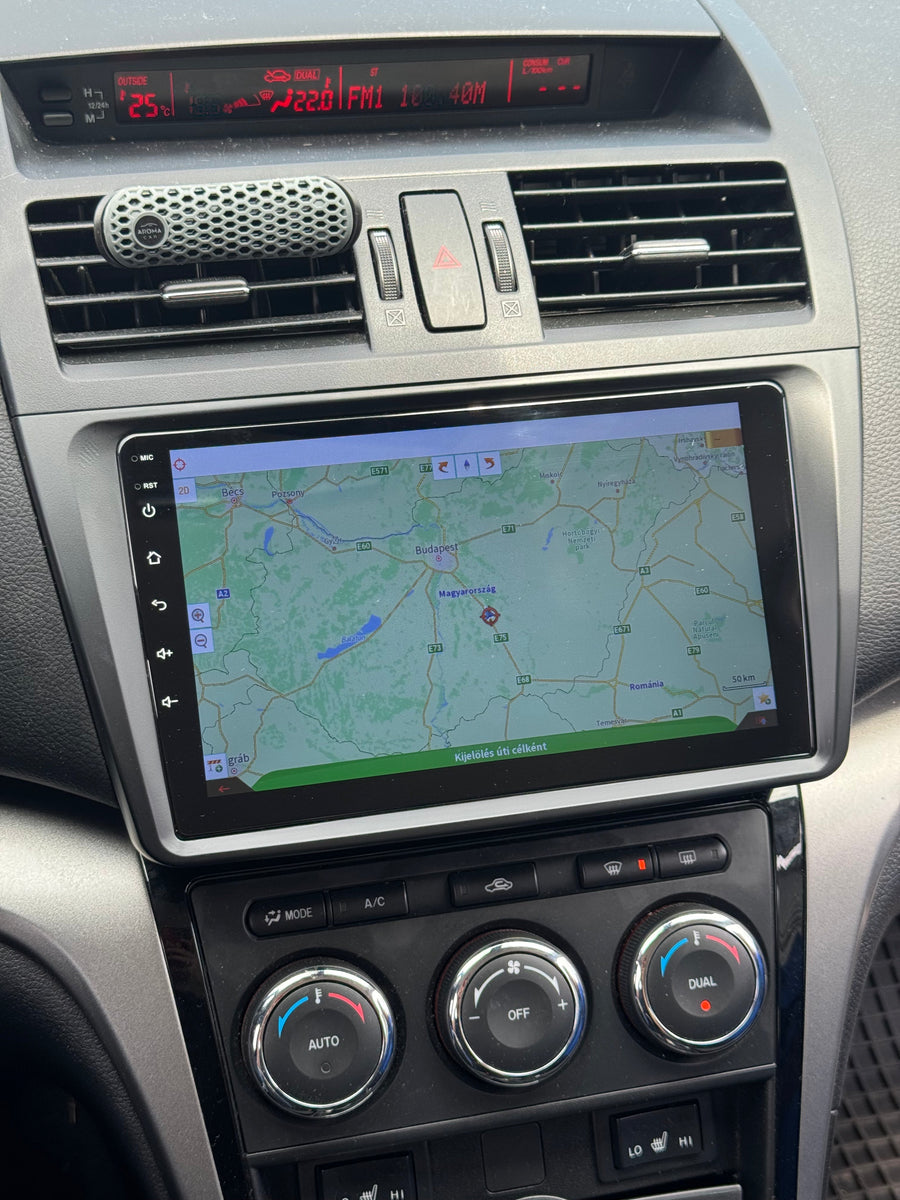 Mazda 6 GH 2007 - 2013 9" Android Multimédia fejegység - TopNAVI