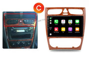 Mercedes-Benz A W168 / C W203 / CLK W209 / G W463 9" Android Multimedia Head Unit — kép 5