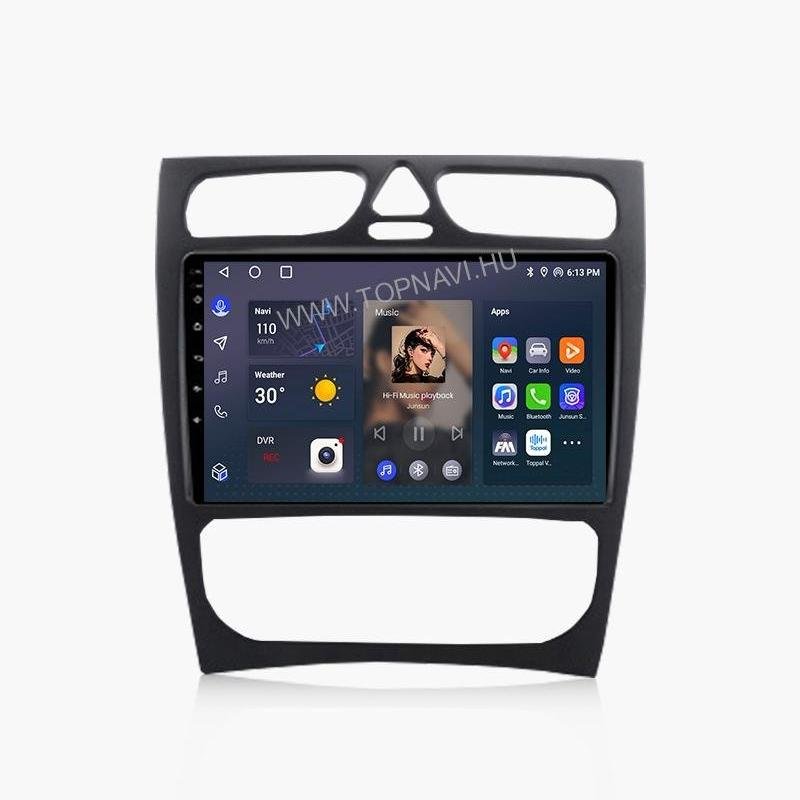 Mercedes-Benz A W168 / C W203 / CLK W209 / G W463 9" Android Multimedia Head Unit — Márkaspecifikus multimédia