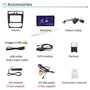 Mercedes-Benz A W168 / C W203 / CLK W209 / G W463 9" Android multimedia car radio touchscreen head unit — kép 3