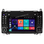 Mercedes-Benz A W169 / B W245 / Vito, Viano W639 / Sprinter W906 7" Android multimedia car radio head unit — kép 2
