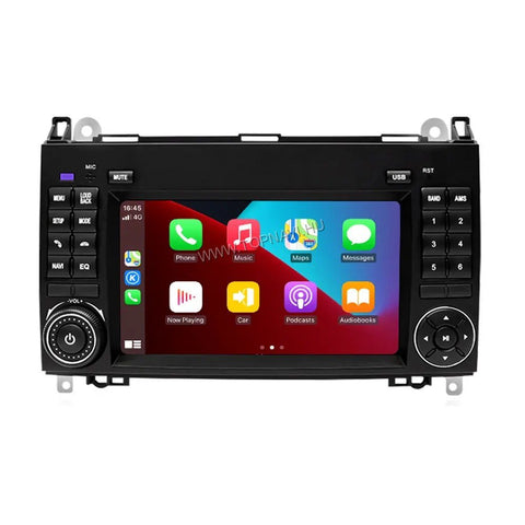 Mercedes - Benz A W169 / B W245 / Vito, Viano W639 / Sprinter W906 7" Android Multimédia Fejegység - TopNAVI