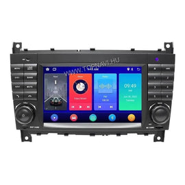 Mercedes - Benz C W203 / CLC W203 / CLK W209 7" Android Multimédia Fejegység - TopNAVI