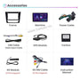Mercedes-Benz E W211 / CLS W219 / G W463 9" Android multimedia car radio touchscreen head unit — kép 4