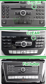 Mercedes Benz GLK X204 2008-2015 10.25" Android Multimedia Head Unit — kép 2