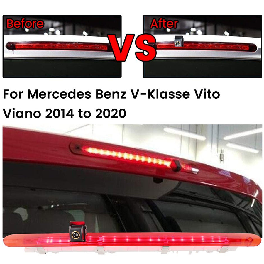 Mercedes Benz V - Klasse Vito Viano W447 Kasten Tourer V260 Mixto 3 2014 - 2022 FullHD 1080P Tolatókamera - TopNAVI