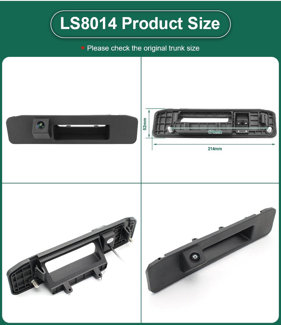 Mercedes Benz W205 Vito W447 W176 ML A180 A200 A260 GLA 250 GLC GLE W117 W166 FullHD 1080P Tolatókamera - TopNAVI