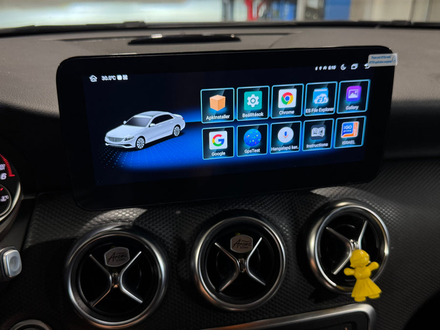 Mercedes W176 X117 X156 W463 2013 - 2018 WIFI Navi Android Multimédia fejegység autórádió, hifi, rádió és fejegység nagy kijelzővel, CarPlay, Android autó, Wifi és Bluetooth támogatással,