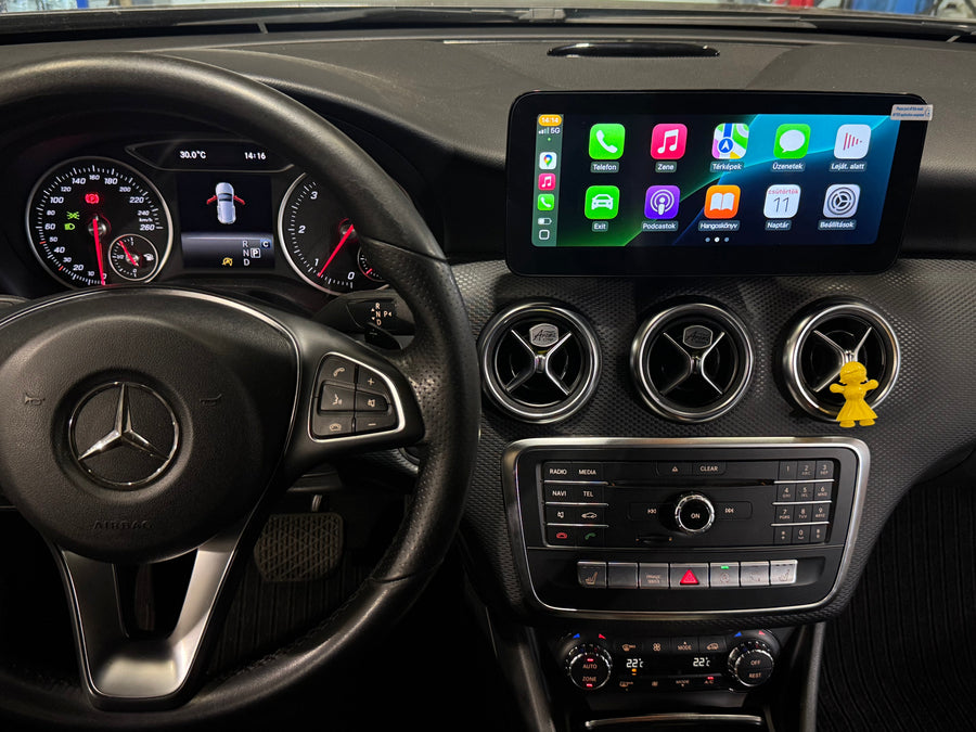 Mercedes W176 X117 X156 W463 2013 - 2018 WIFI Navi Android Multimédia fejegység autórádió, hifi, rádió és fejegység nagy kijelzővel, CarPlay, Android autó, Wifi és Bluetooth támogatással,