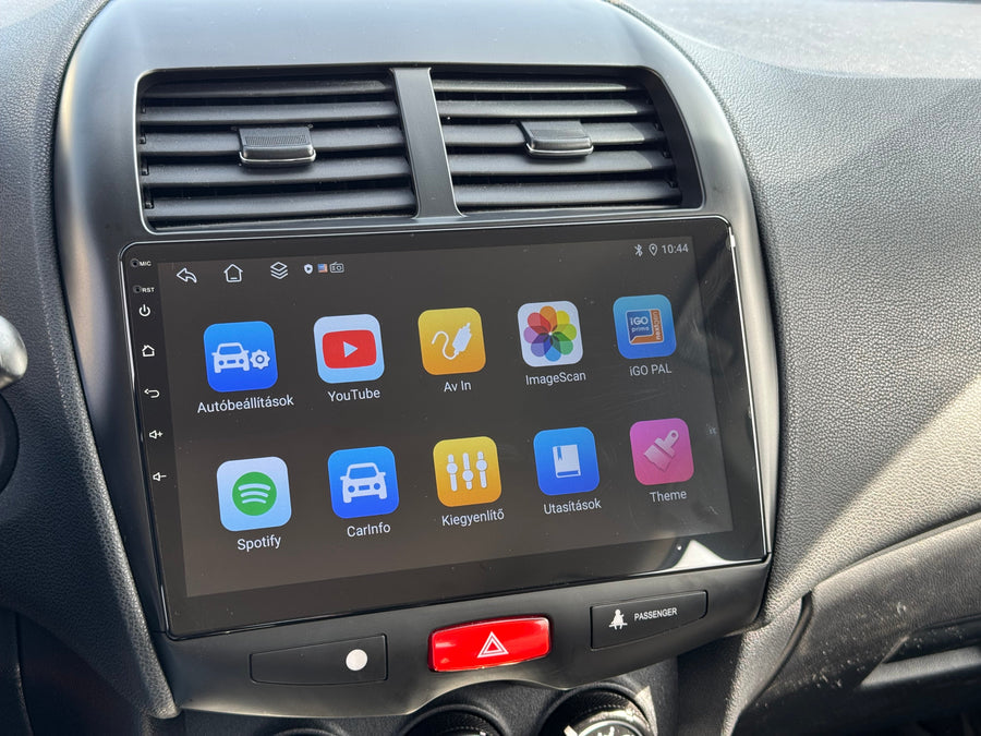 Mitsubishi ASX 2010 - 2021 10.1" Android Multimédia fejegység - TopNAVI