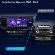 Mitsubishi Lancer 2007- 2014 10.1" Android Multimedia head unit — kép 2