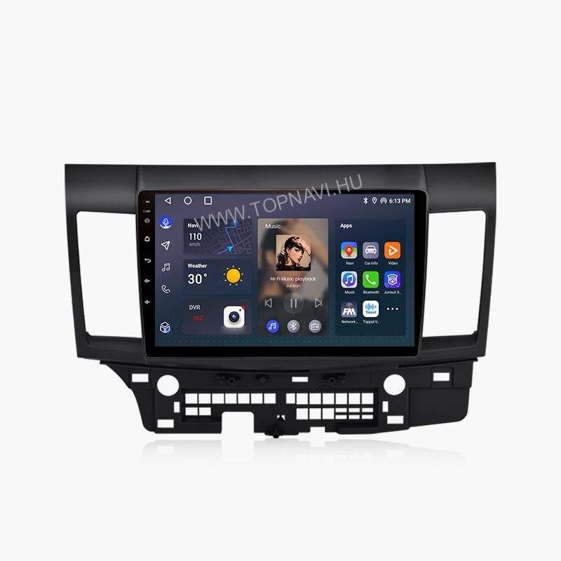 Mitsubishi Lancer 2007 - 2014 10.1" Android Multimédia fejegység - TopNAVI