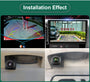 Mitsubishi Outlander Lancer Sportback FullHD 1080P Reversing Camera — kép 6