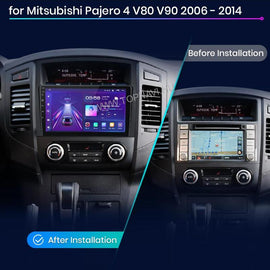 Mitsubishi Pajero 4 2006 - 2021 9" Android Multimédia fejegység - TopNAVI