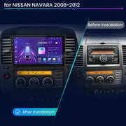 Nissan Navara 2006- 2012 9" Android Multimedia Head Unit — kép 2