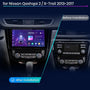 Nissan Qashqai 2, X-Trail 3 J11 10.1" Android multimedia car radio touchscreen head unit — kép 2