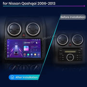 Nissan Qashqai J10 2005- 2013 9" Android Multimedia Head Unit — kép 2