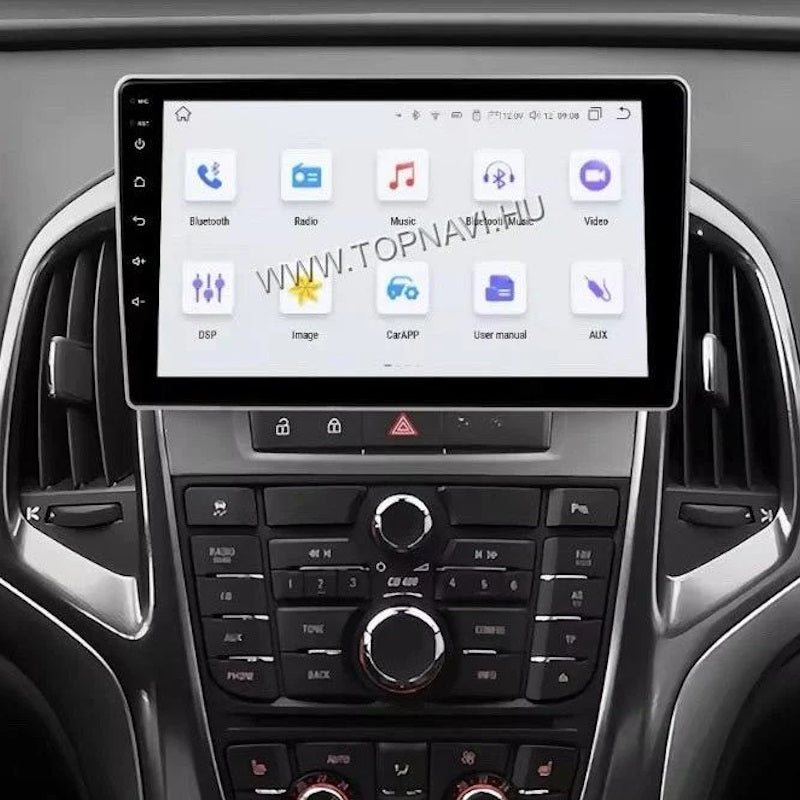 Opel Astra J 2009 - 2015 9" Android Multimédia fejegység - TopNAVI